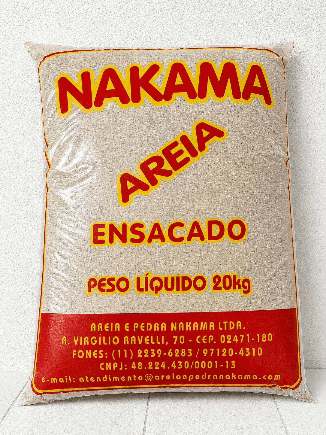 Saco de areia 20 k