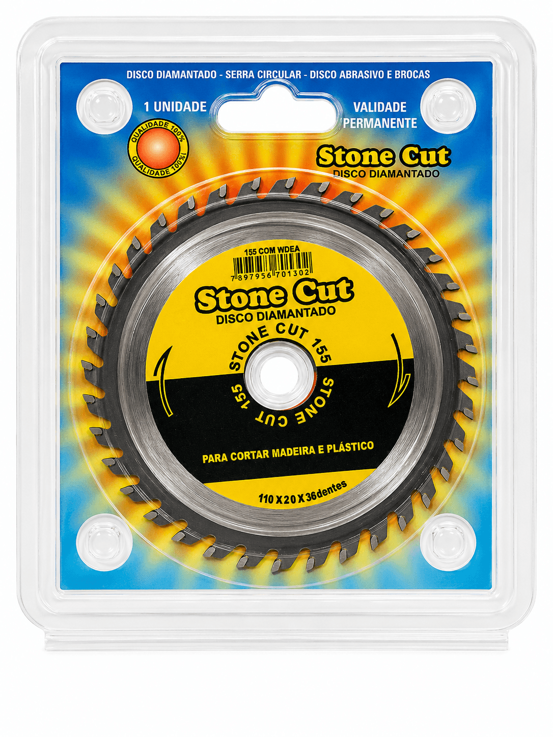Disco diamantado madeira 155- Stone Cut