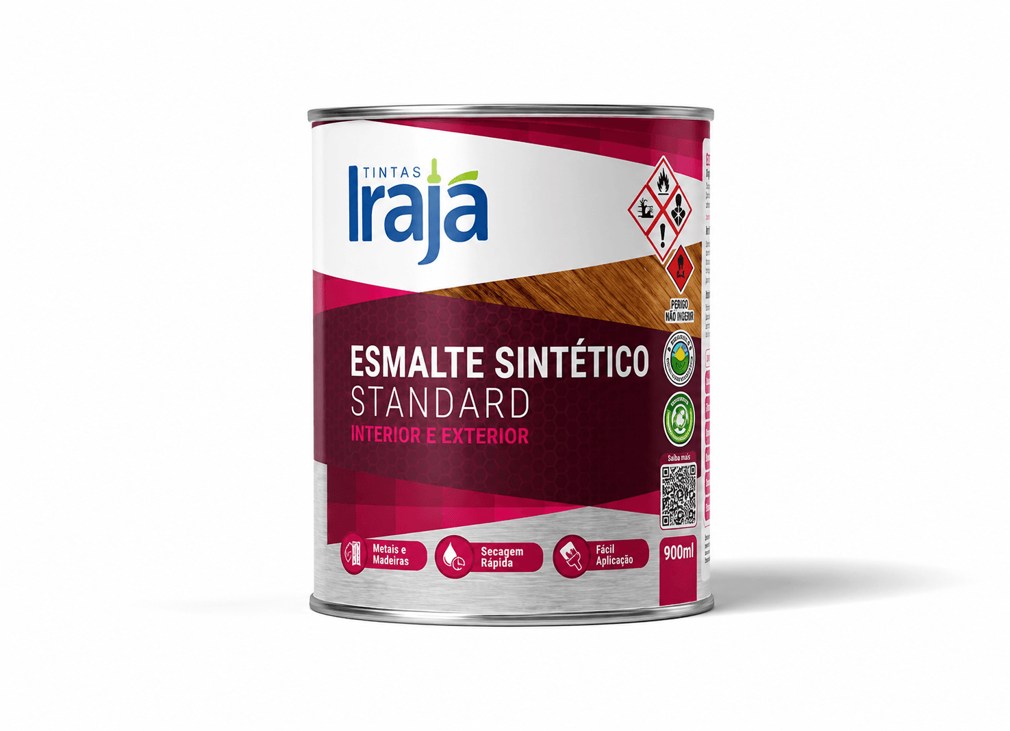 Esmalte Sintético Standard Irajá fundo branco galvanizado