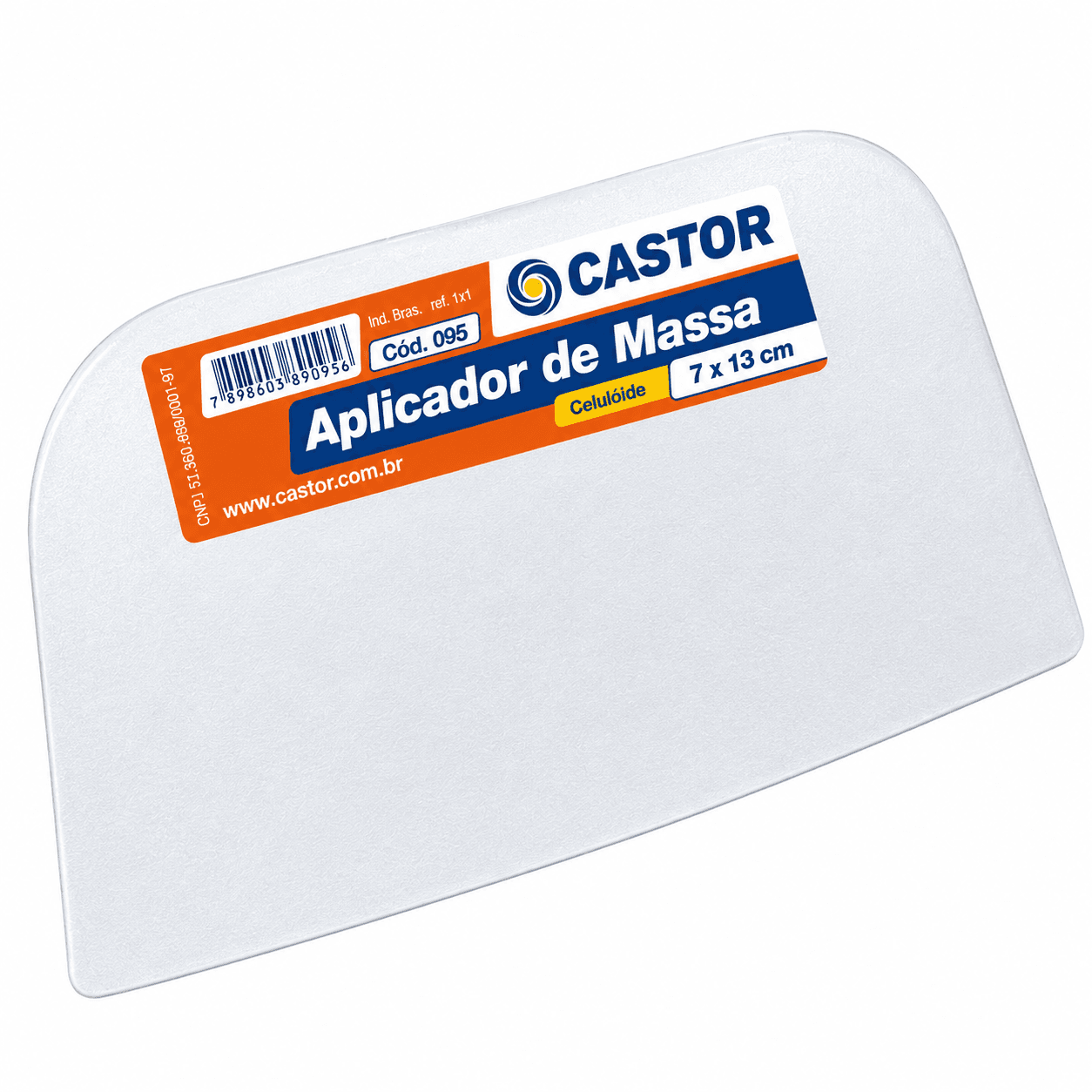 Aplicador de Massa Castor 7x13 cm
