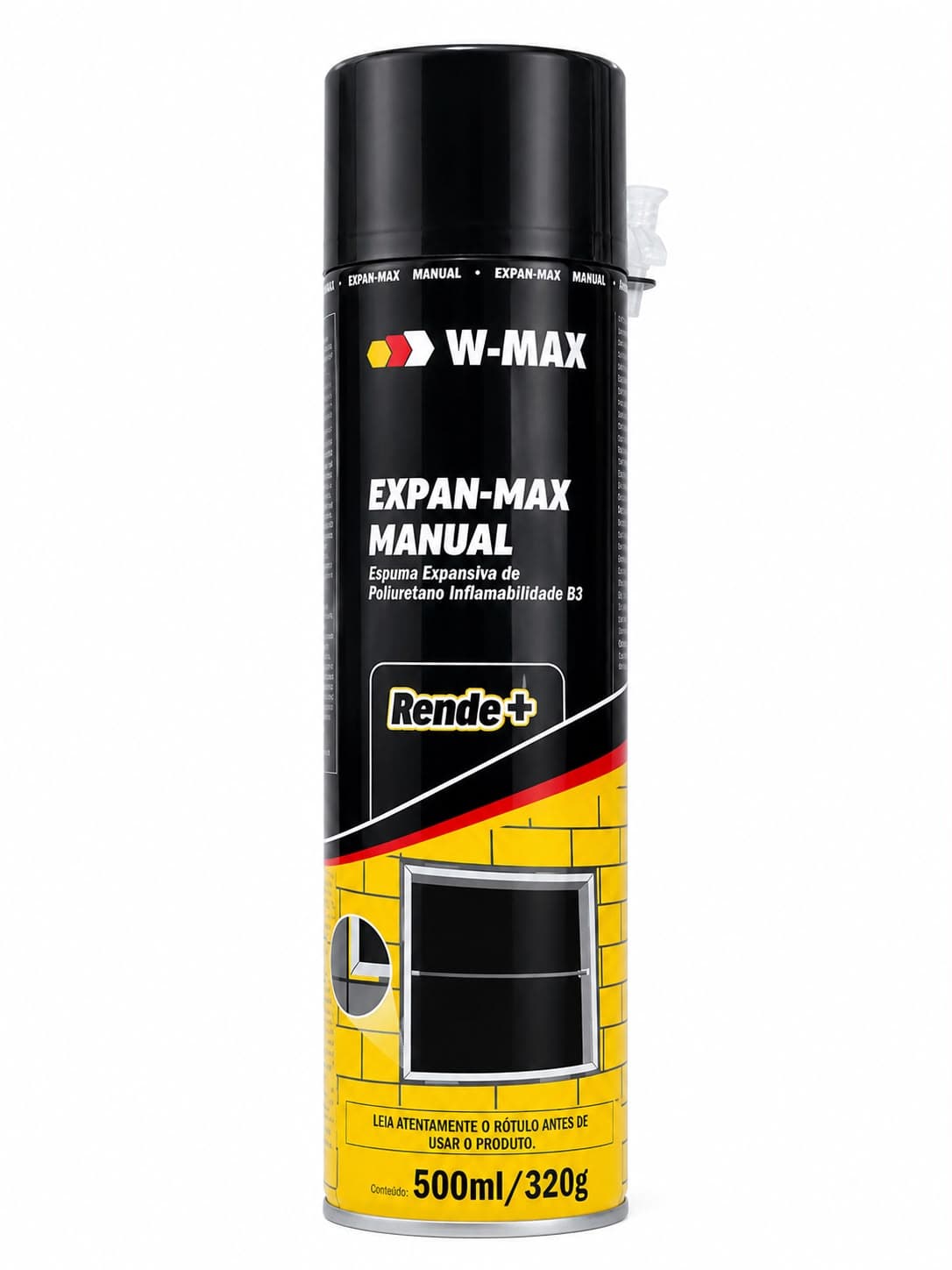 Espuma Expansiva W-Max Manual 500ml